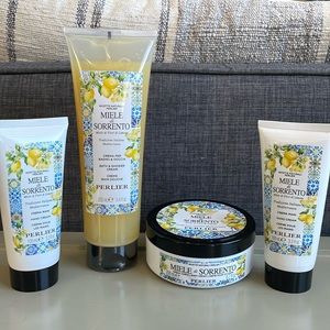 Perlier Miele di Sorrento Cream and Body Wash Set